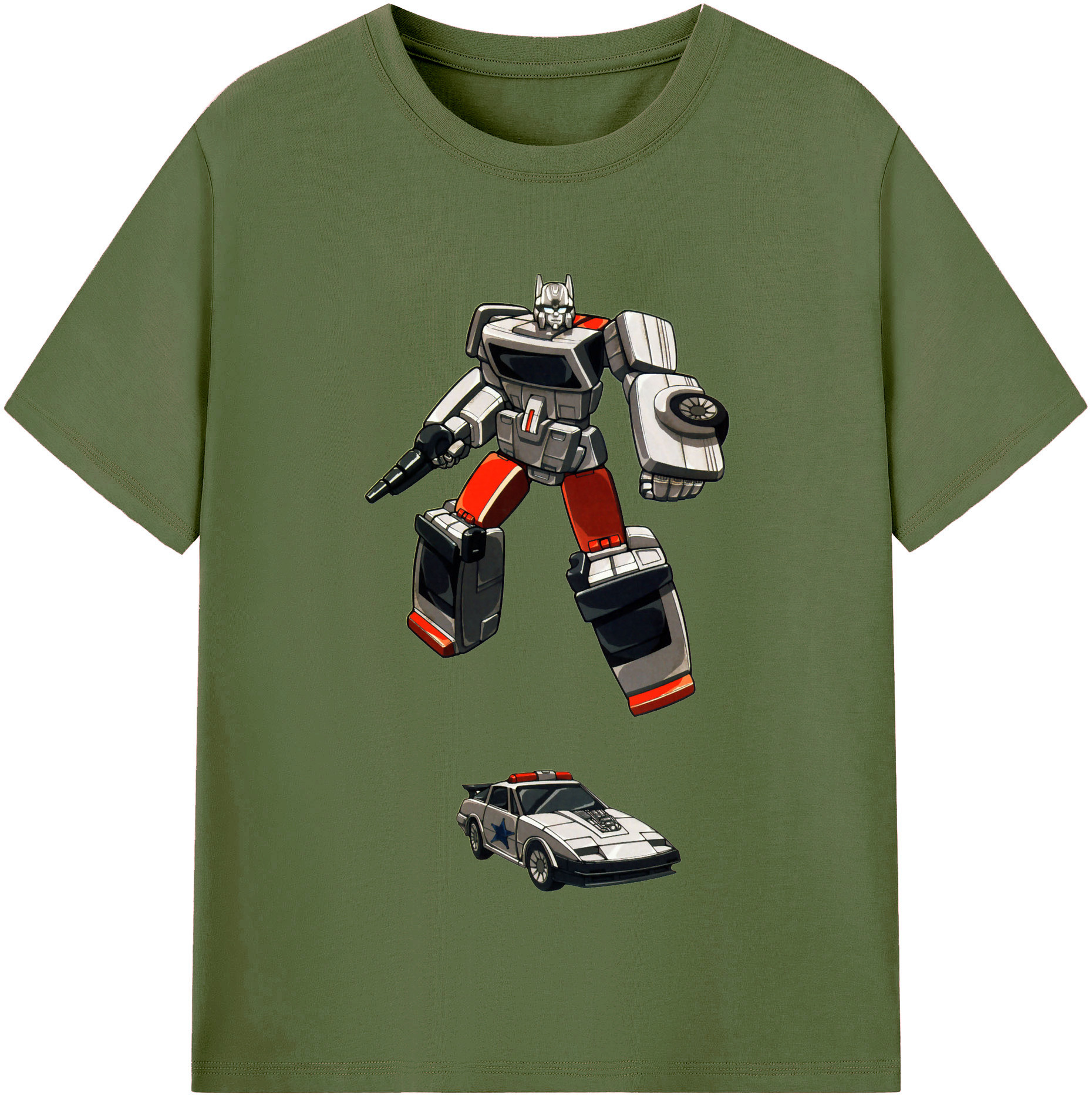 （画像用）  綿100％半袖Tシャツ（フロントプリント）